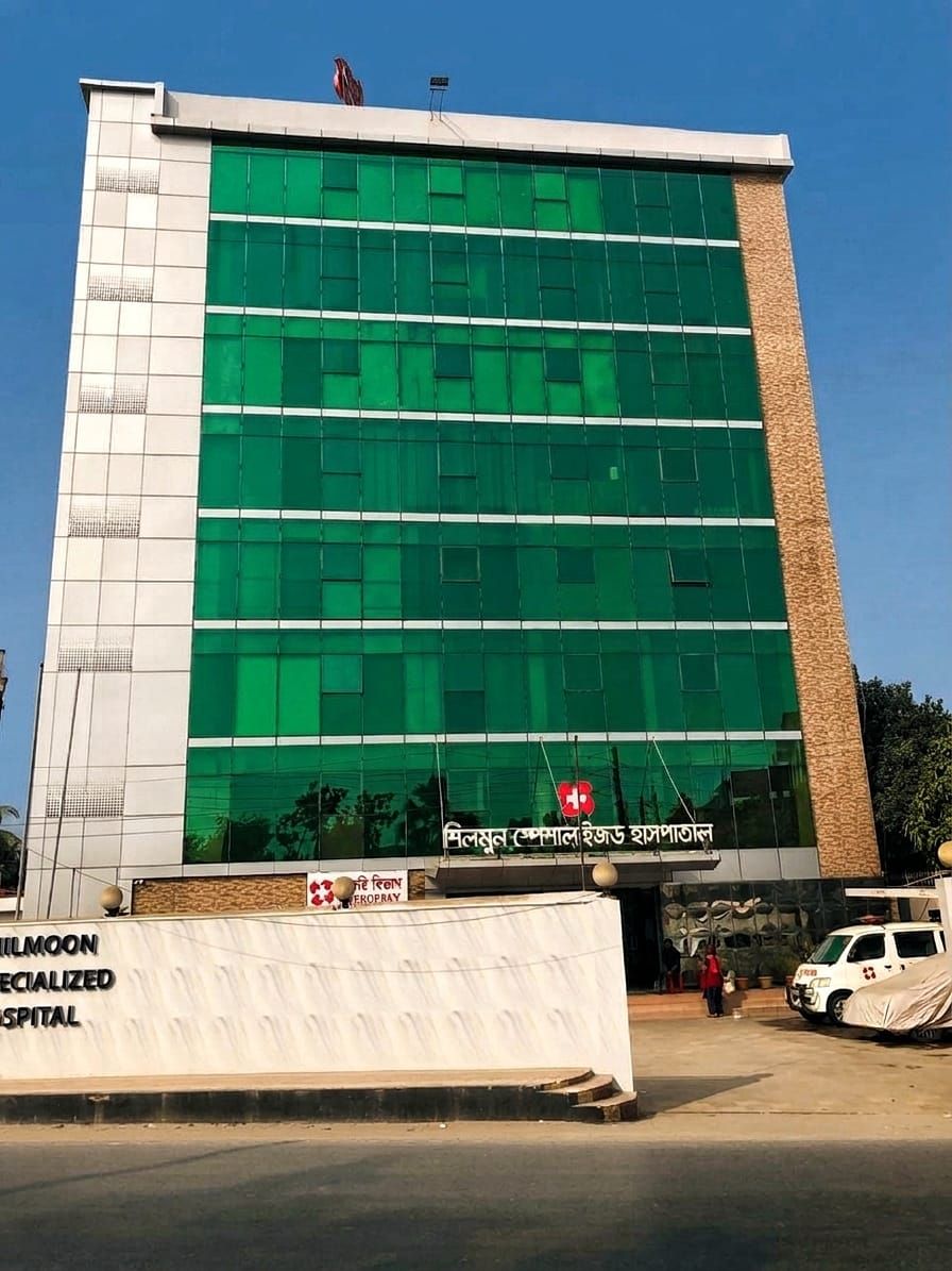 Hospital Building Exterior